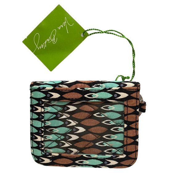 NWT Vera Bradley - Campus Double ID - in *retired pattern* Sierra Stream - Picture 1 of 5